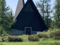 Die Kirche wurde wie der "Sturzhahn" gestaltet