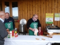 Grillmeister bei der Arbeit