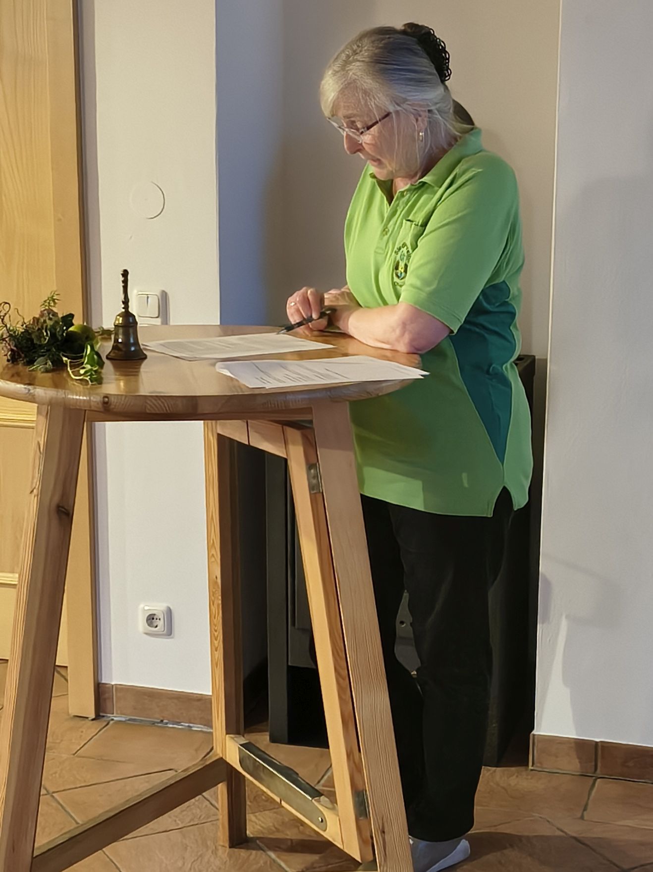 Der Bericht der Obfrau