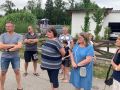 In diesem Garten wartet ein Marillenbaum  auf den Schnitt